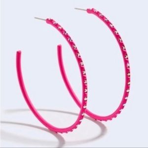 🌷Kendra Scott Pink hoops🌷